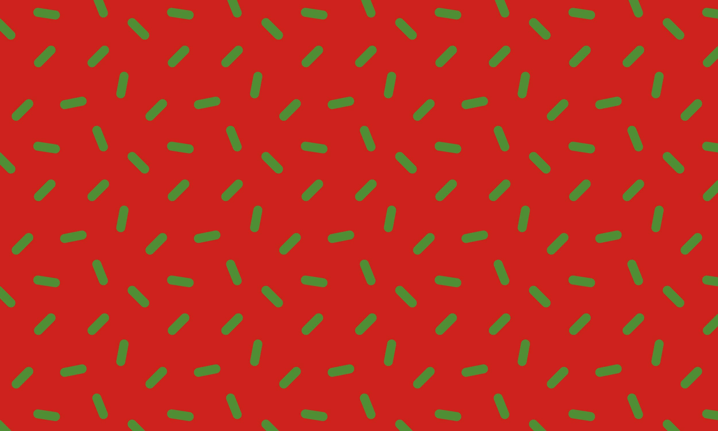 Red hundreds and thousands pattern