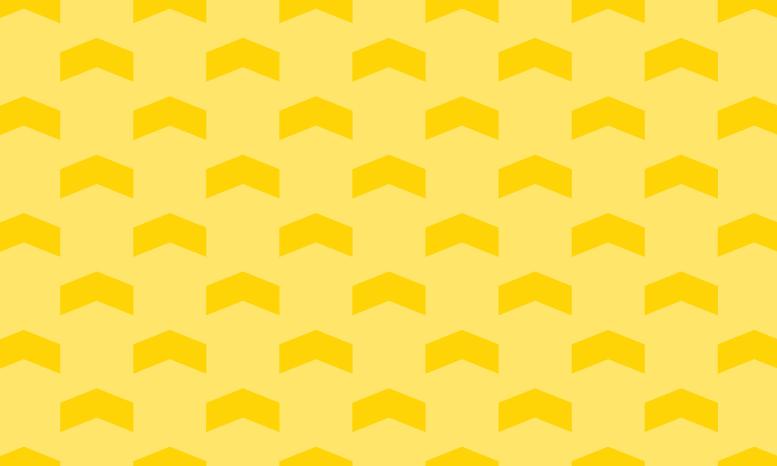 Yellow arrow pattern