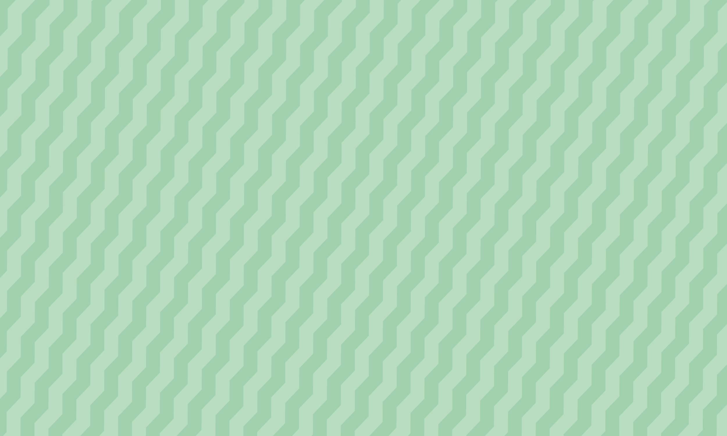 Zig zag mint pattern
