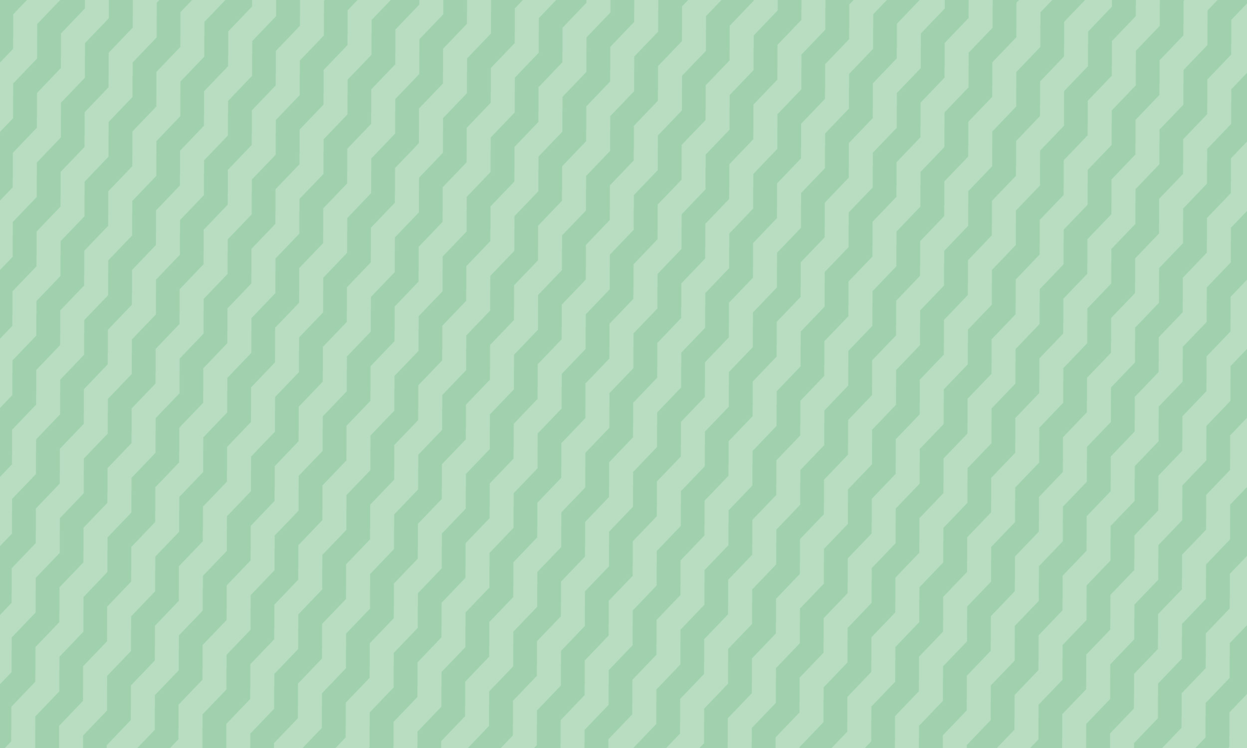 Zig zag mint pattern