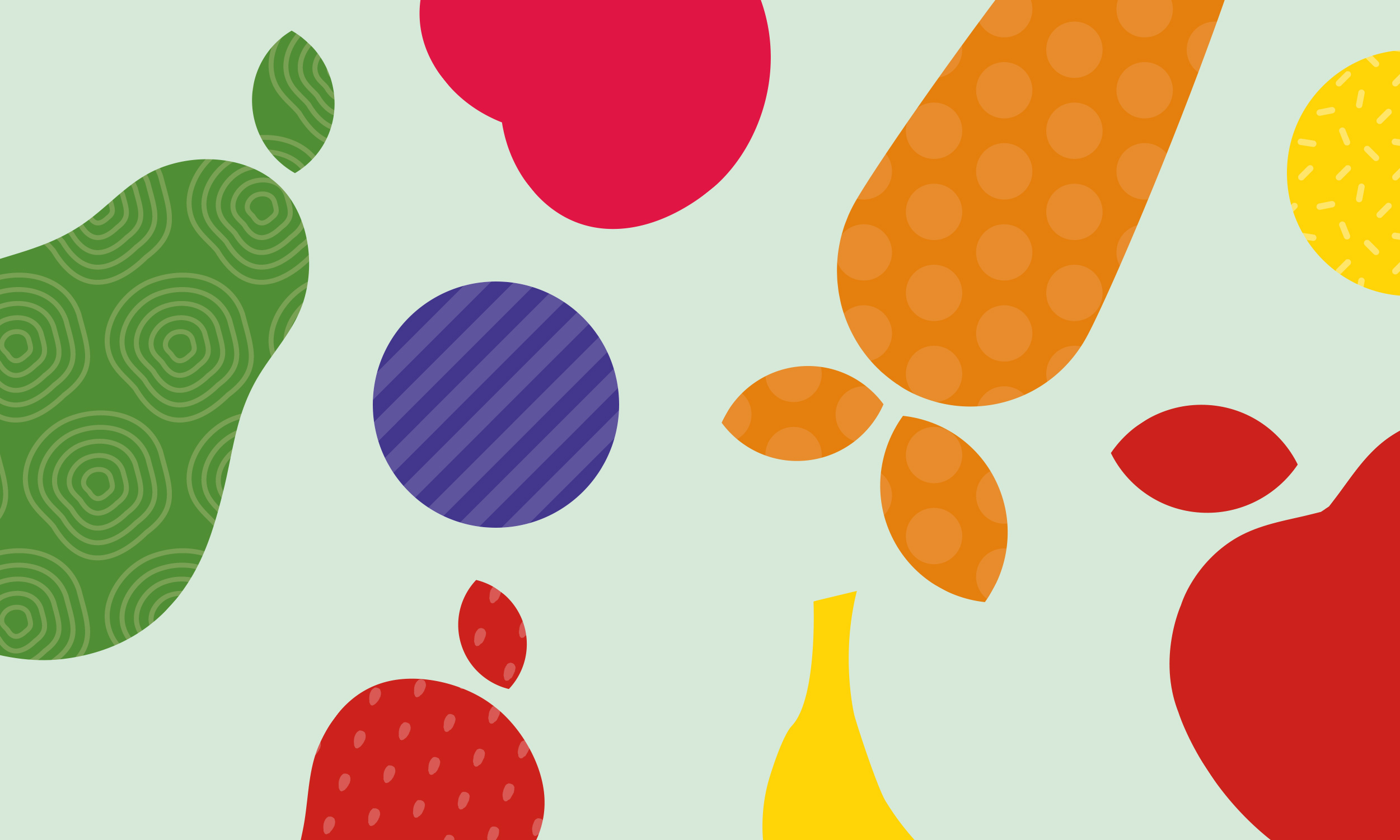 Colourful fruit pattern