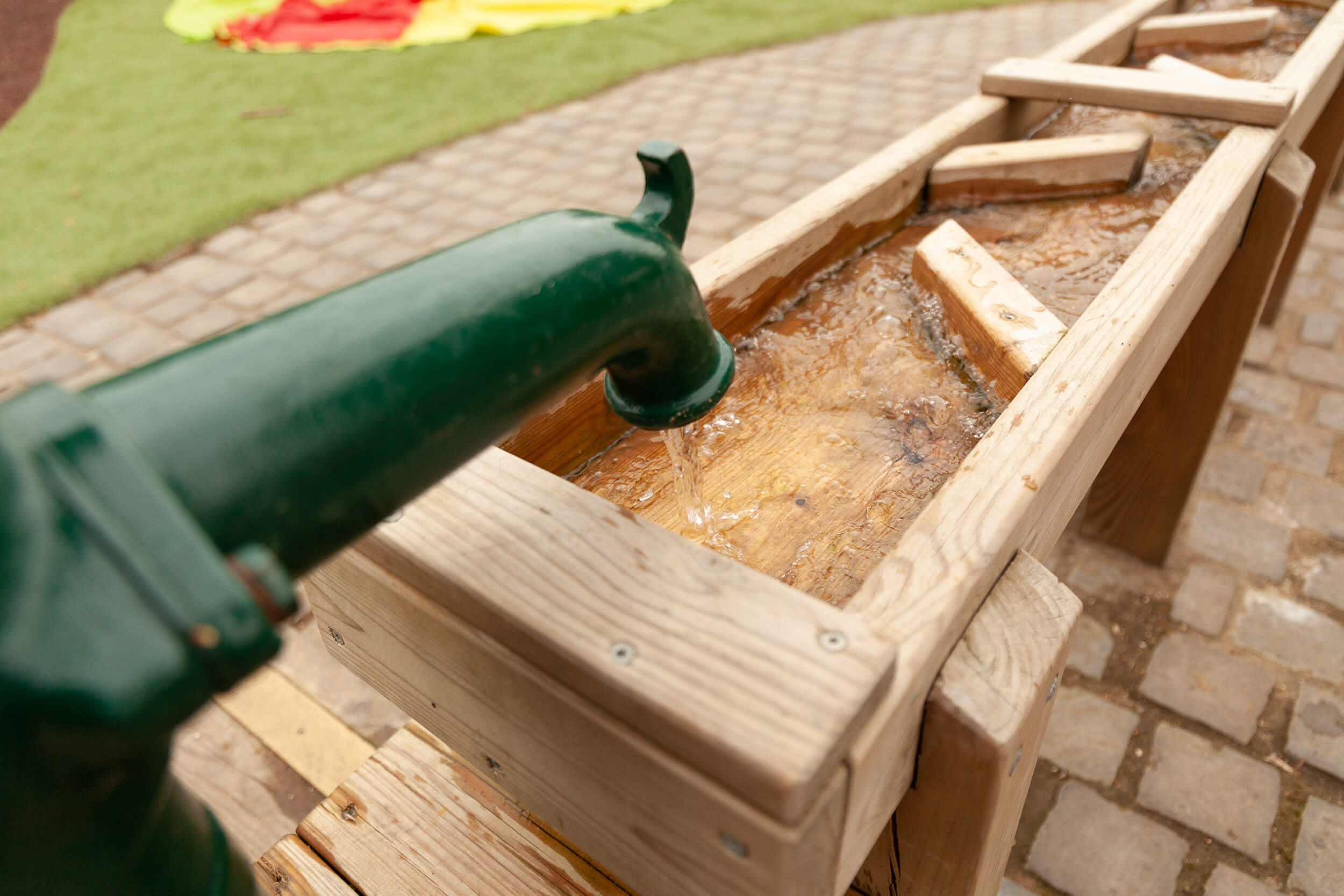 Water activity in the garden