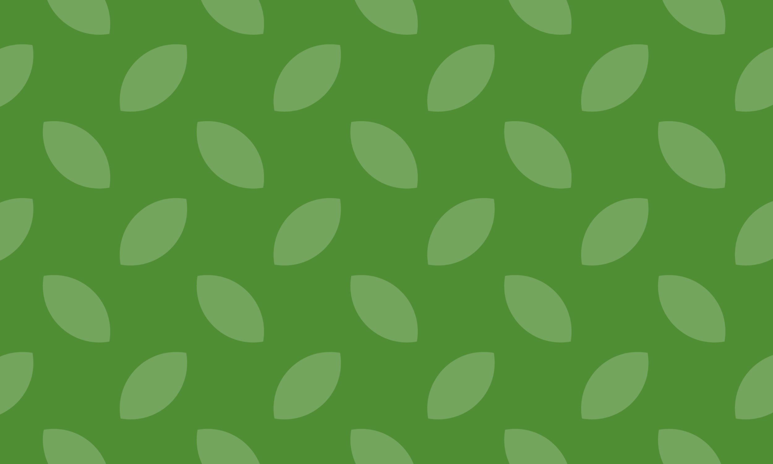 Green leaf pattern