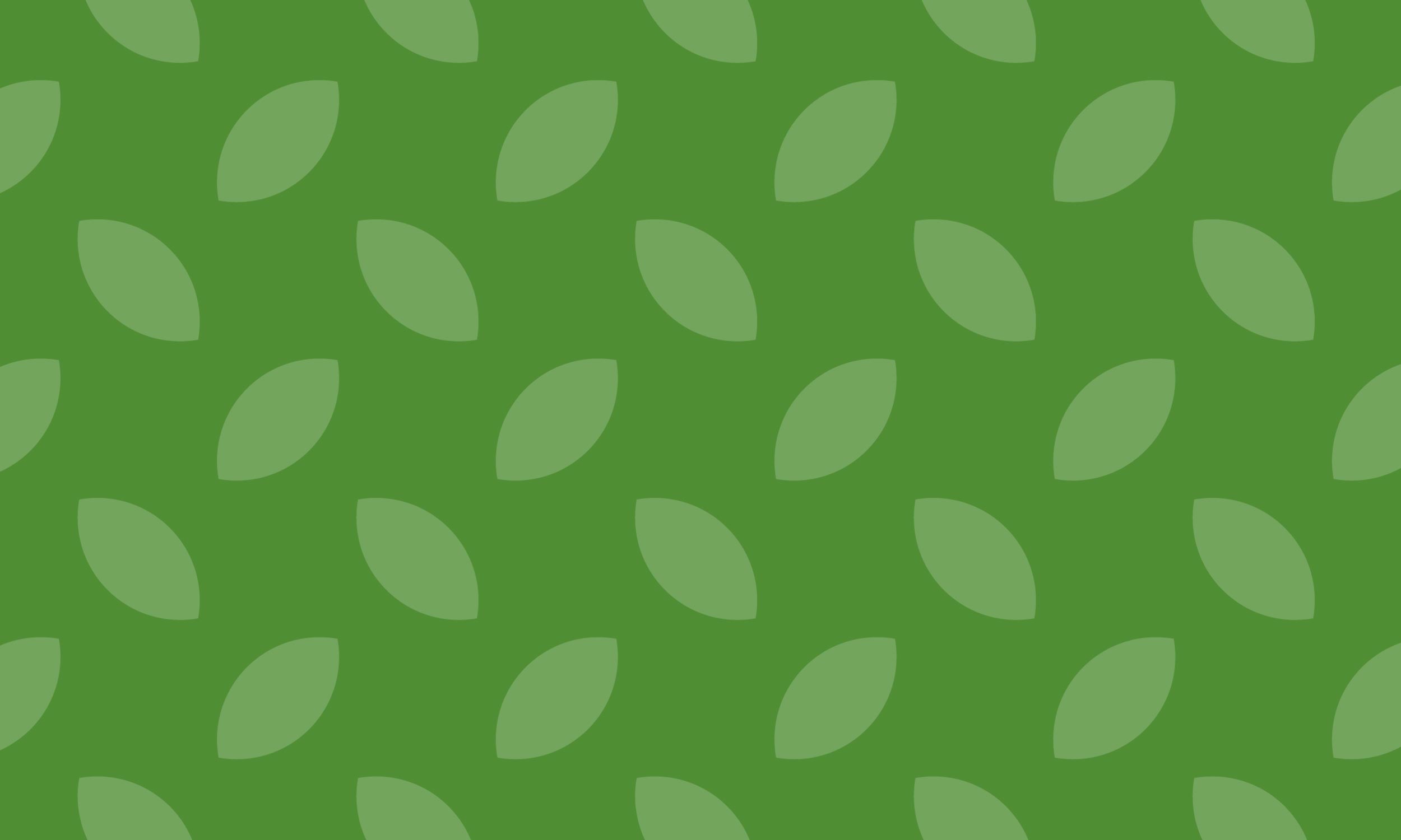 Green leaf pattern