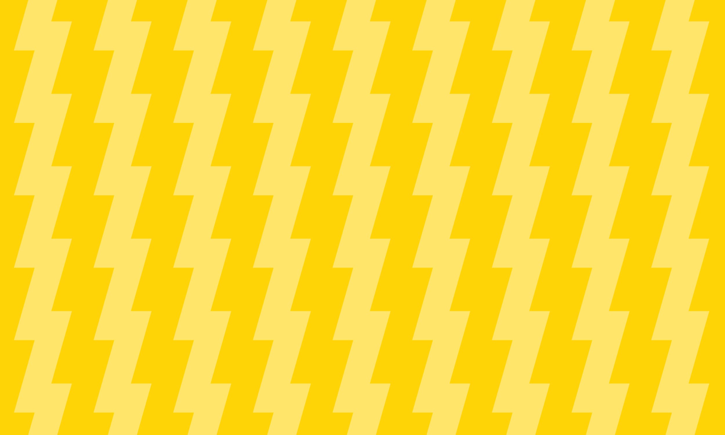 Yellow lightning pattern