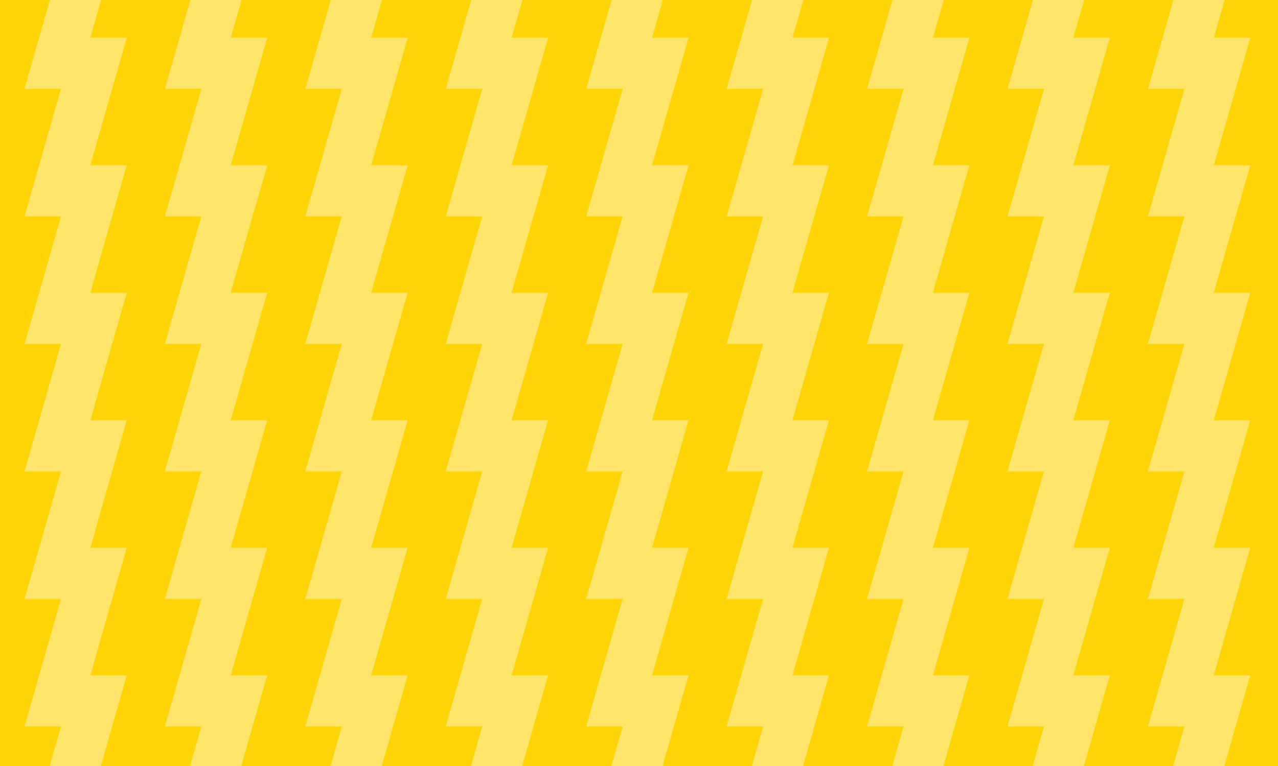 Yellow lightning pattern