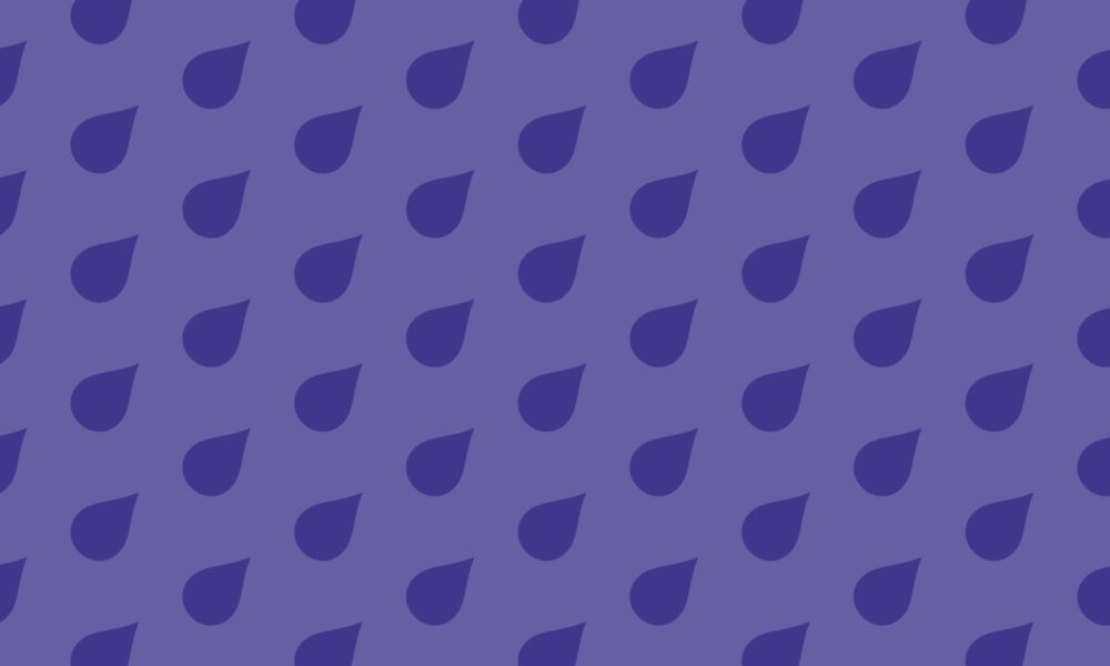 Blackcurrant rain pattern