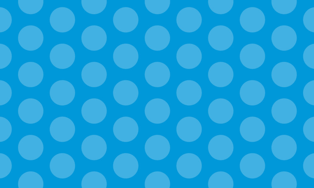 Blue circle pattern
