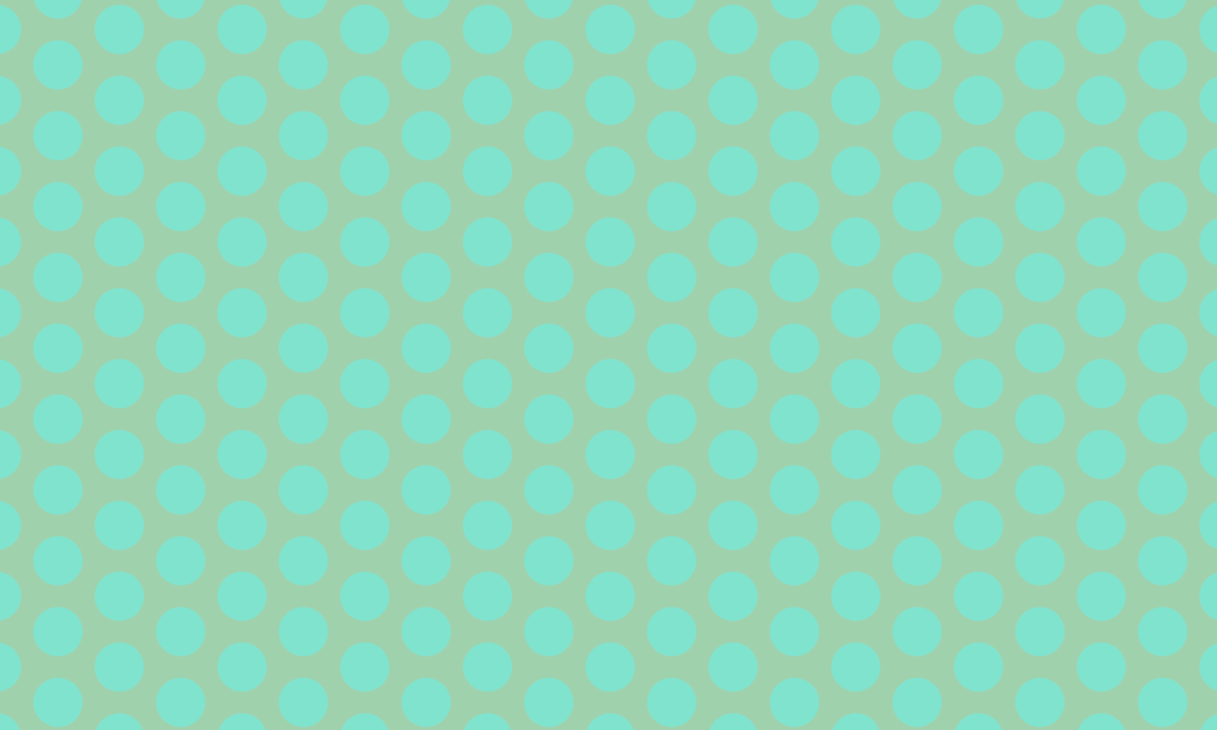 Circle mint pattern