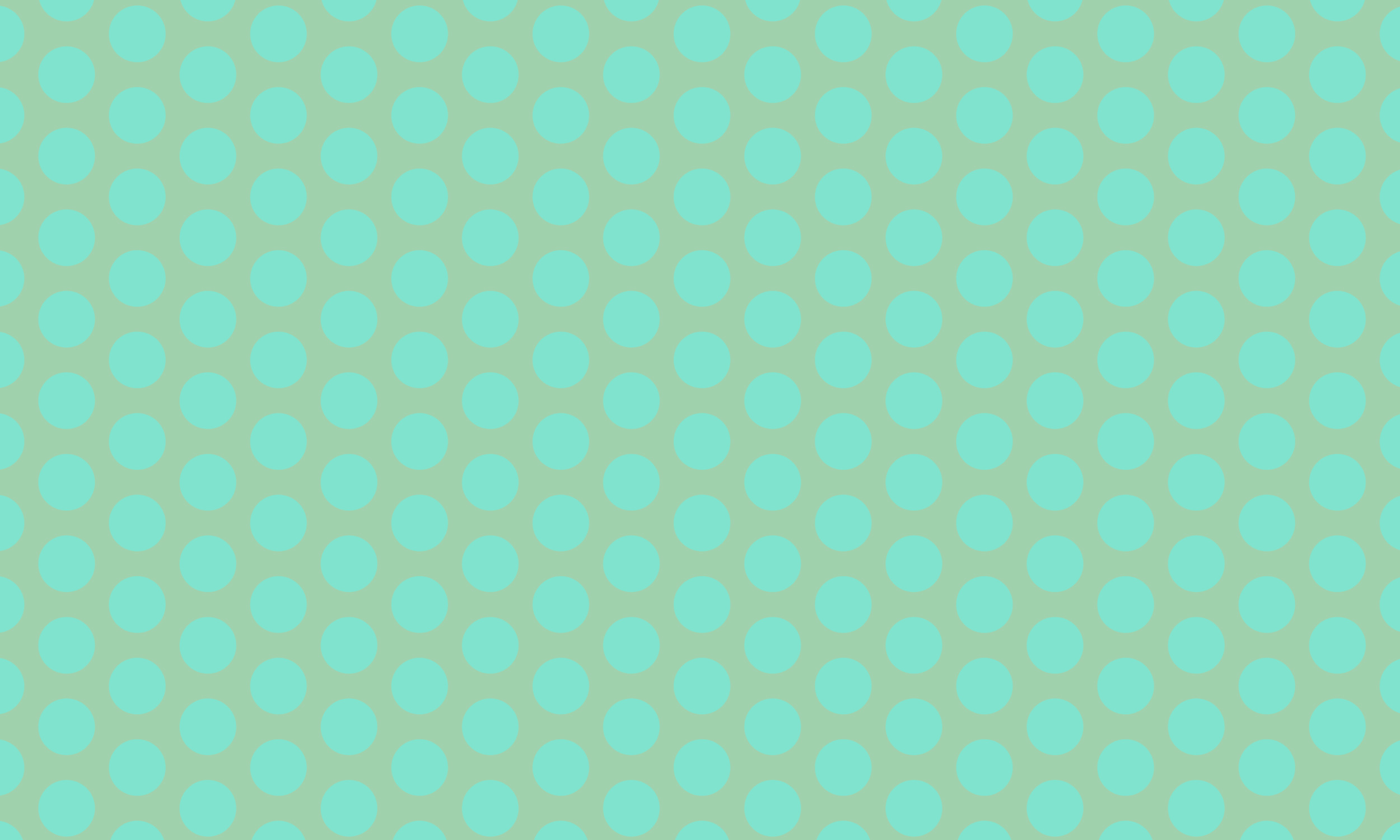 Circle mint pattern