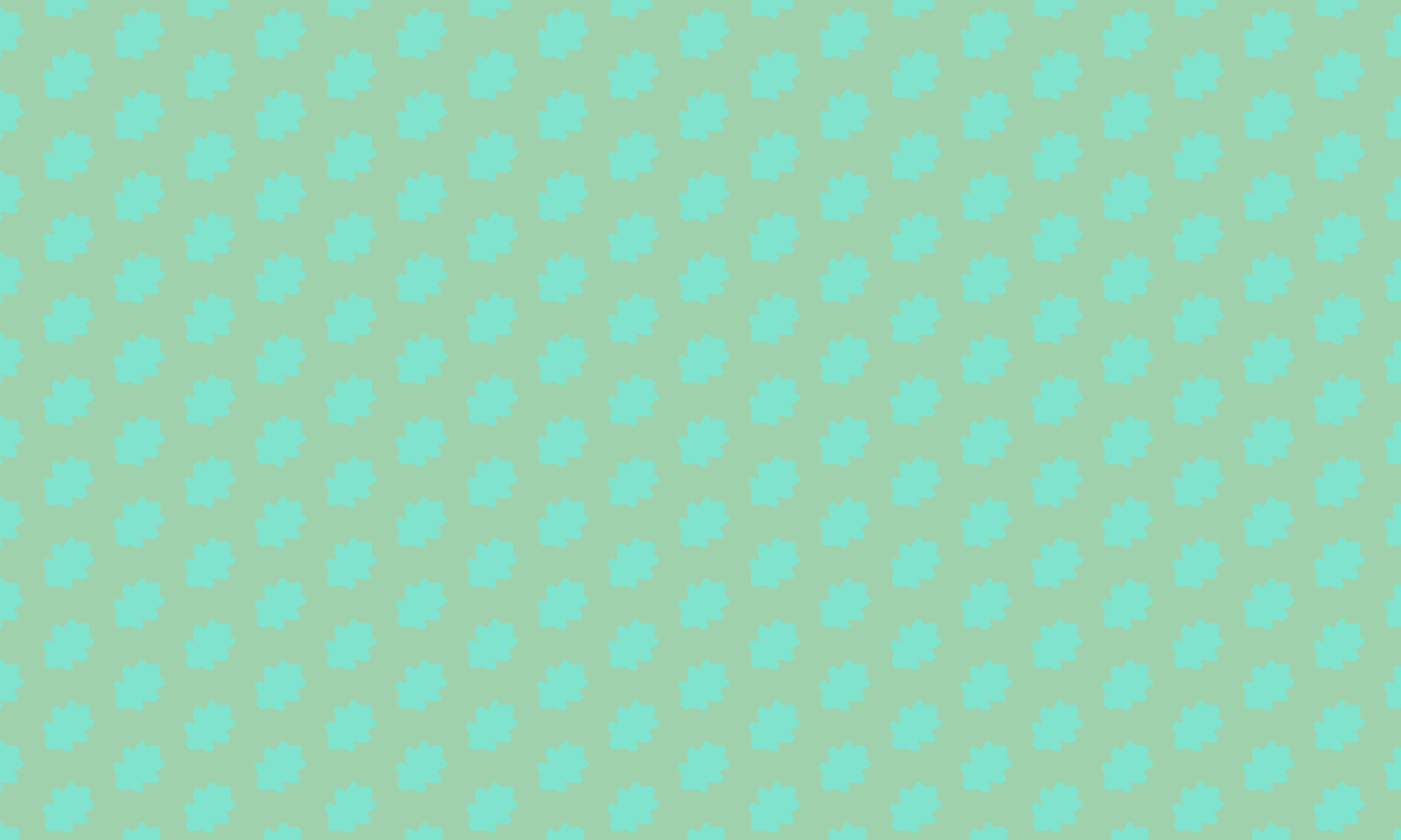 Mint oak pattern