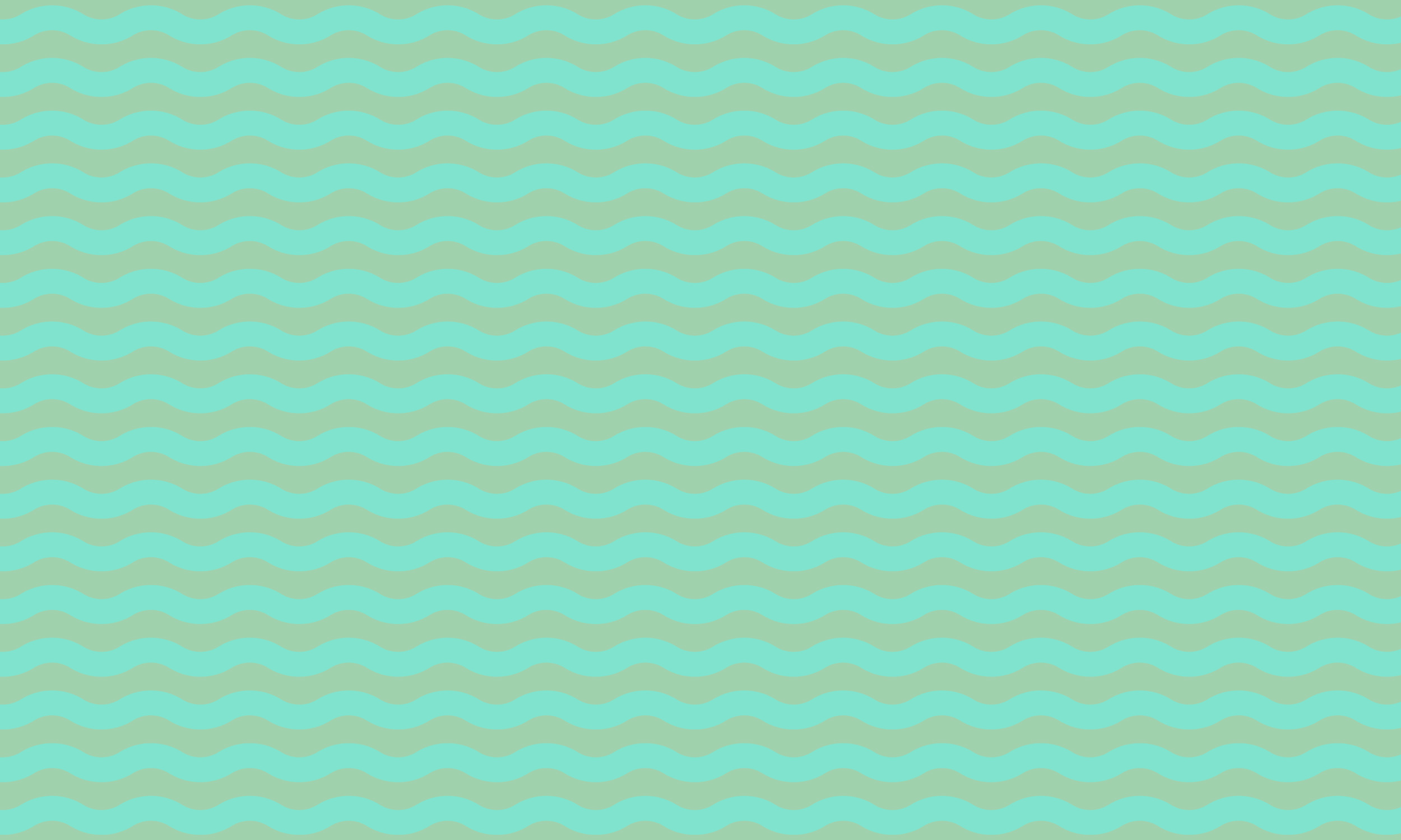 mint waves pattern
