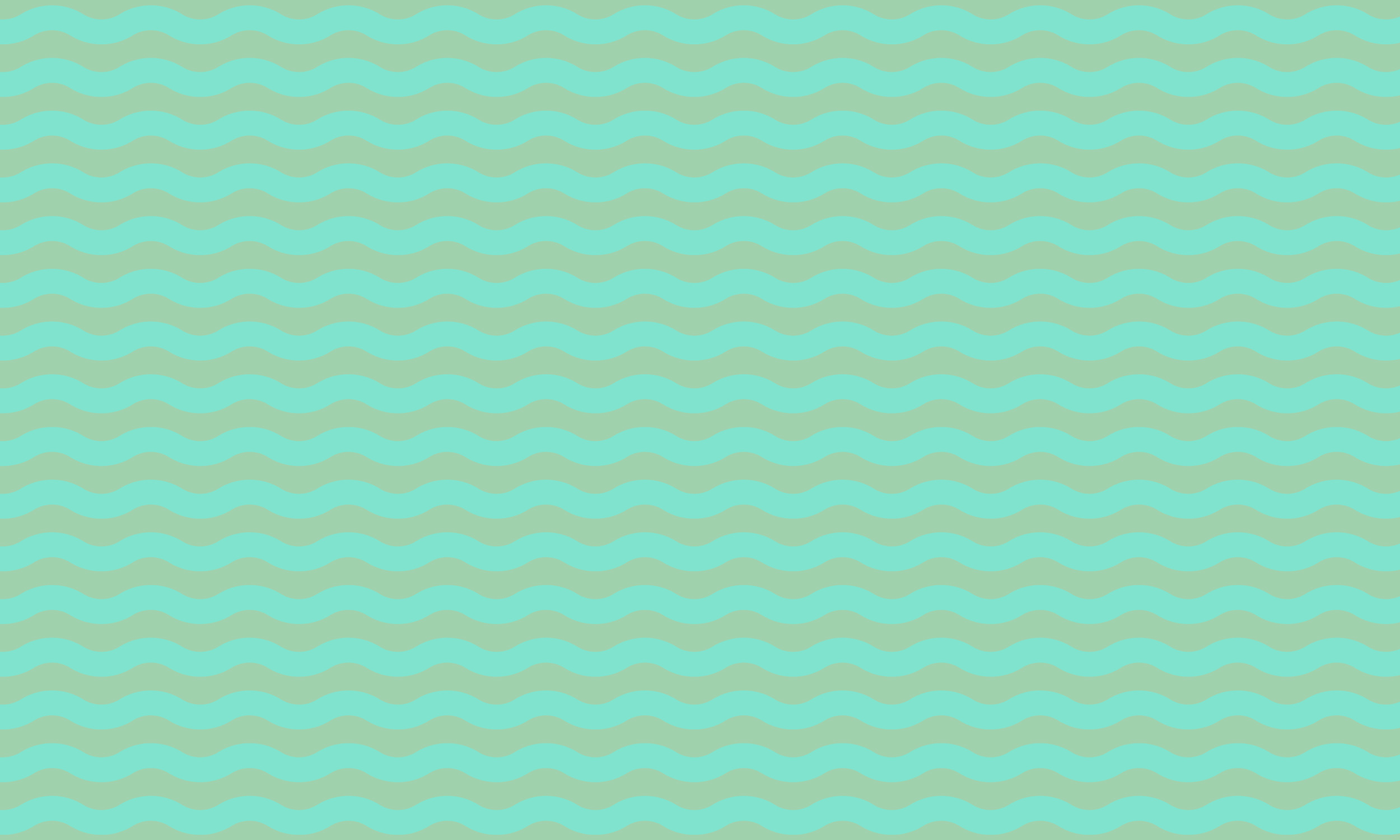 mint waves pattern