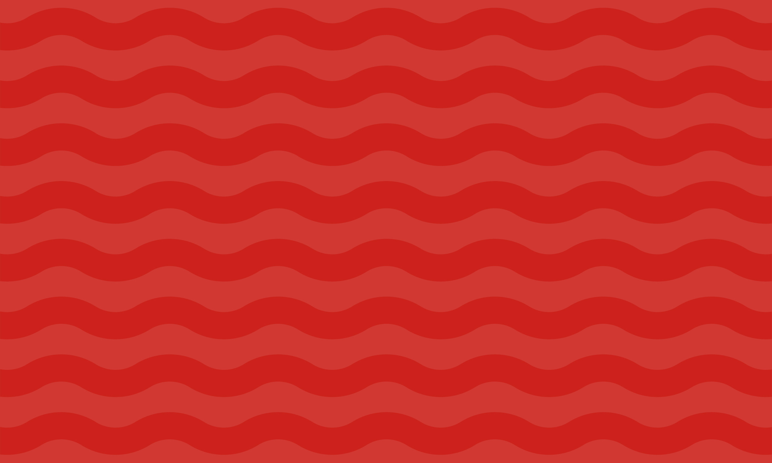 Red waves pattern