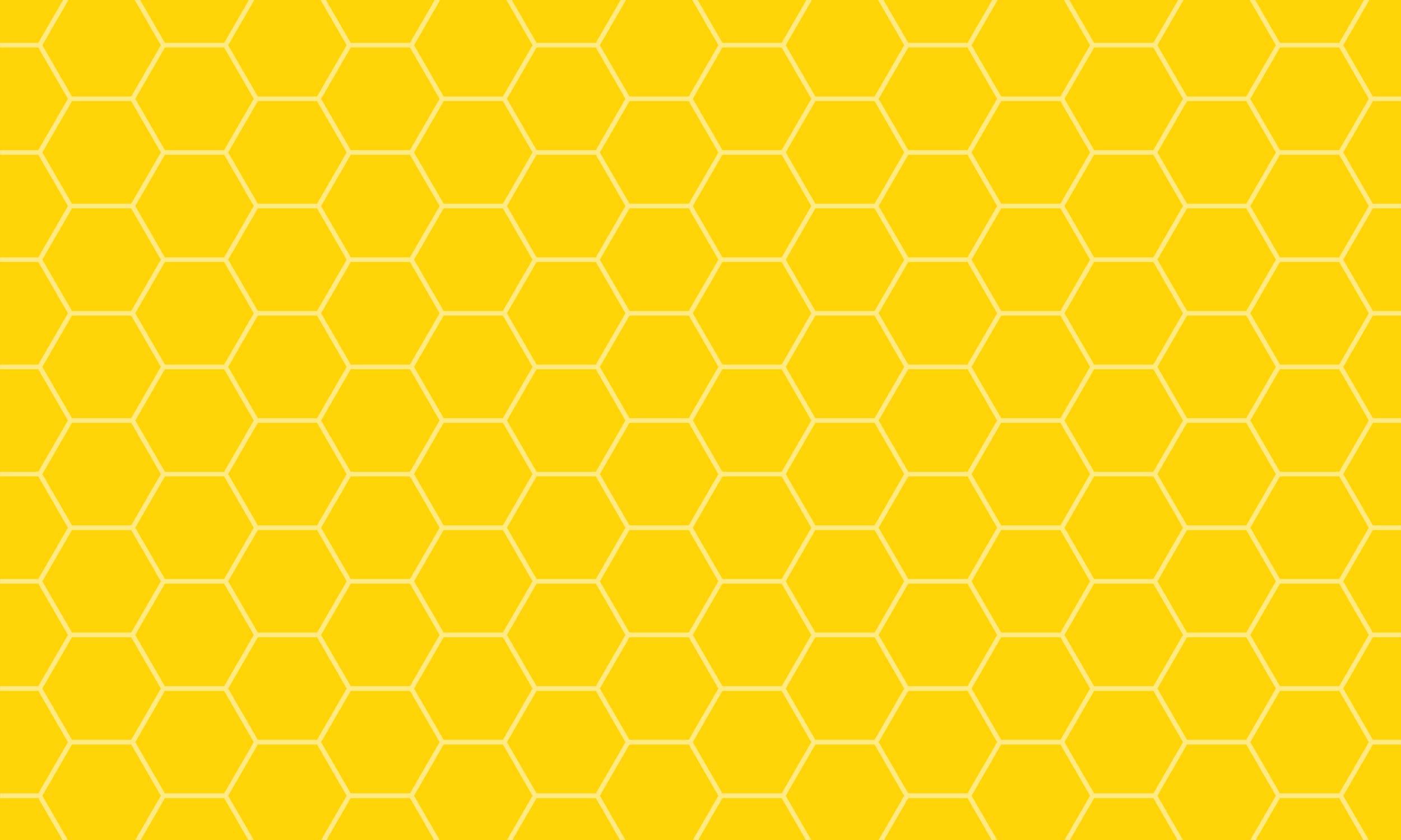 Hexagon Yellow