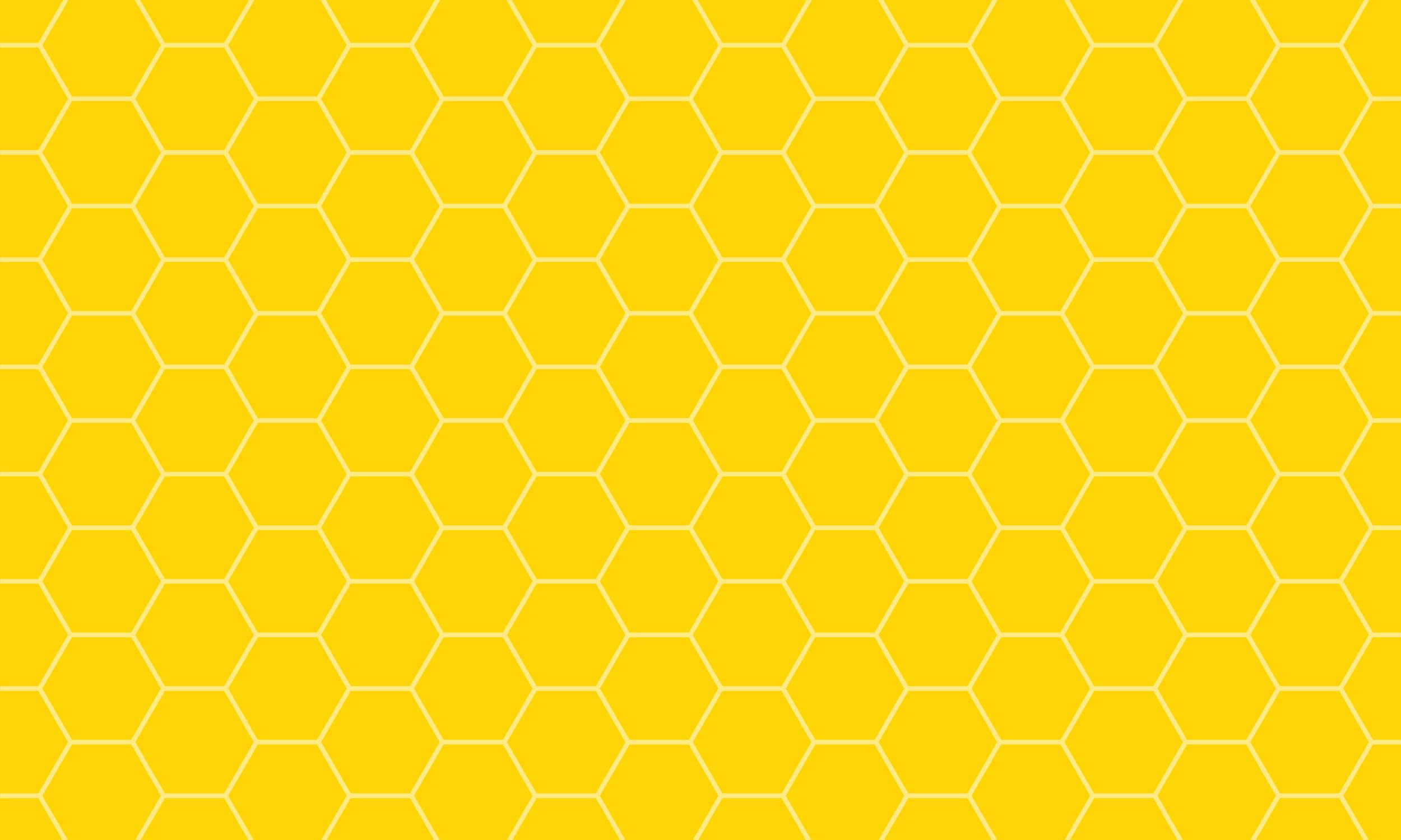 Hexagon Yellow