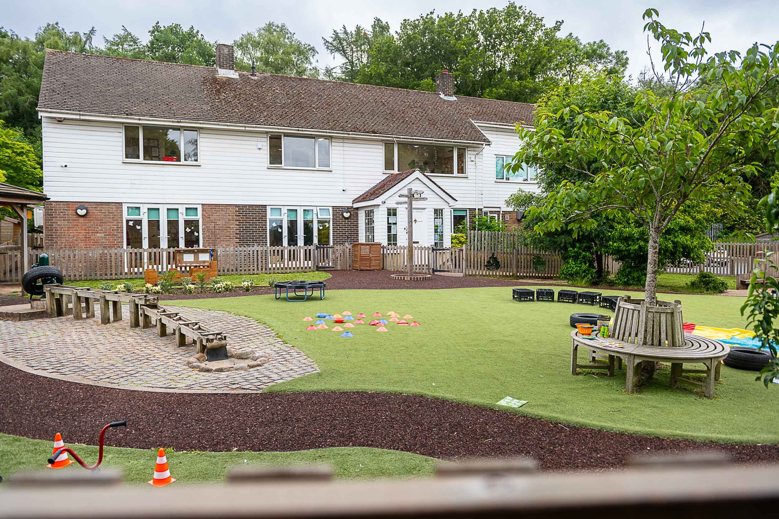 Graces day nursery and outdoor play area